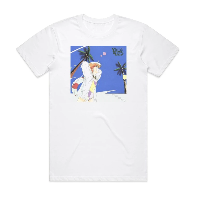 YUNG BAE Ba3 Album Cover T-Shirt White