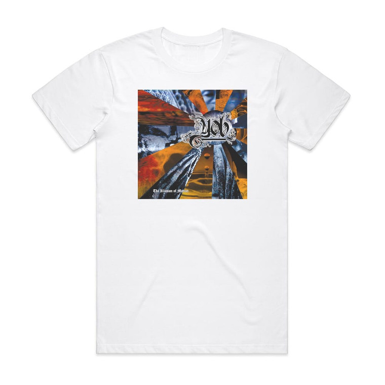 YOB The Illusion Of Motion Album Cover T-Shirt White