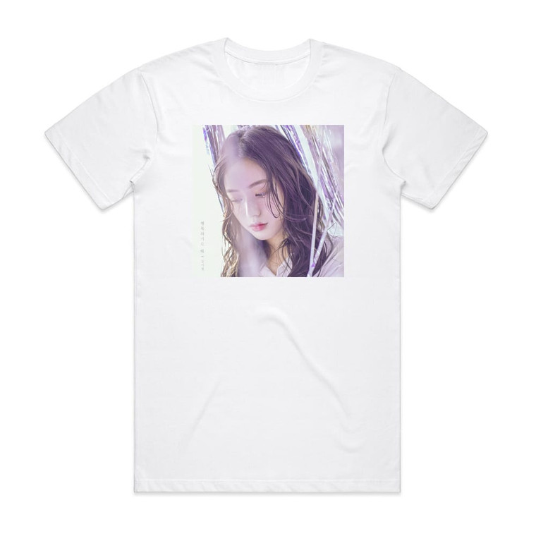 yourbeagle Be Happy Album Cover T-Shirt White