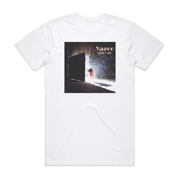 Yazoo Dont Go Album Cover T-Shirt White