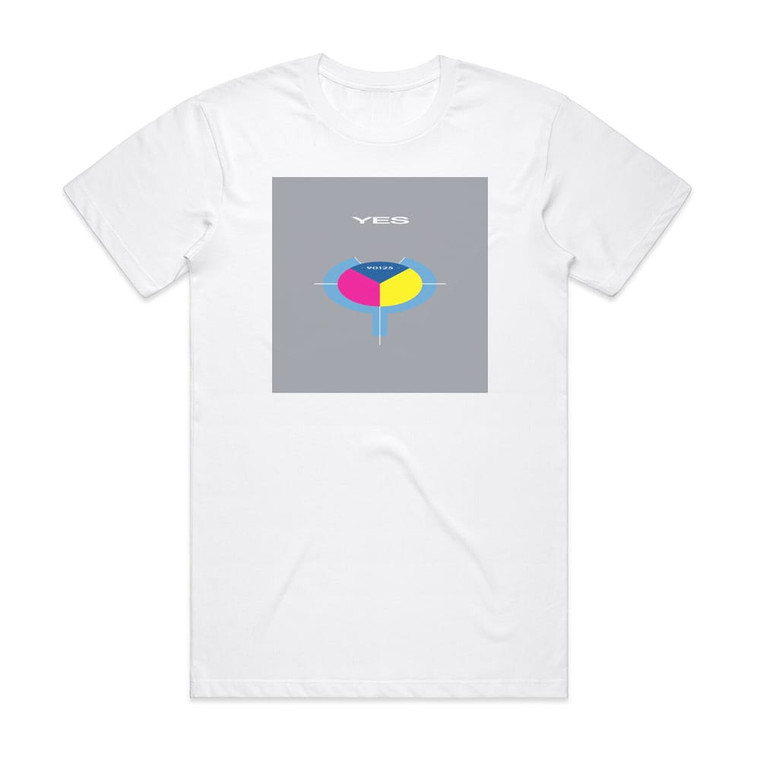 Yes 90125 Album Cover T-Shirt White