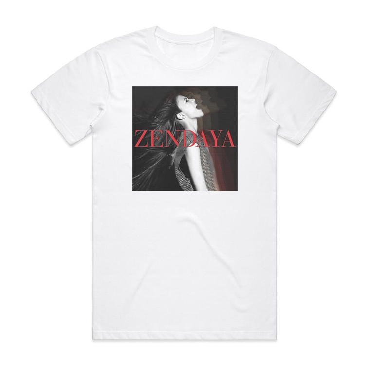 Zendaya Zendaya Album Cover T-Shirt White