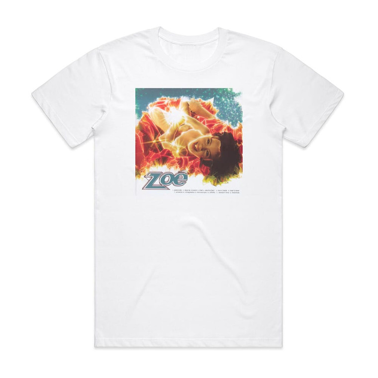 Zoe Zo Album Cover T-Shirt White