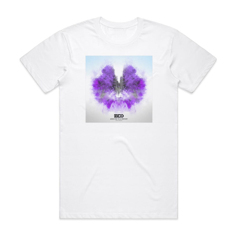 Zedd Addicted To A Memory Album Cover T-Shirt White