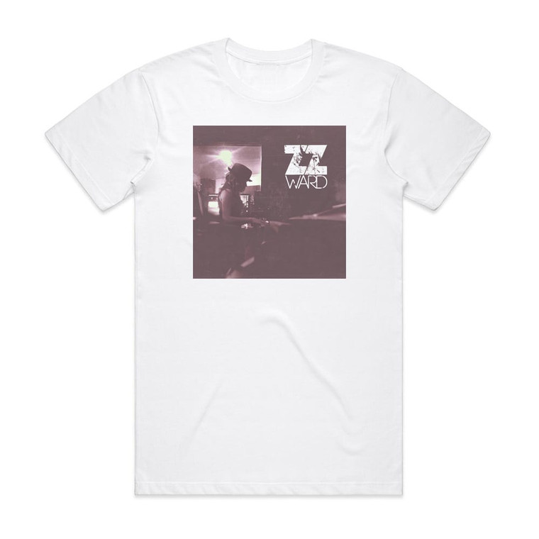 ZZ Ward Criminal Album Cover T-Shirt White