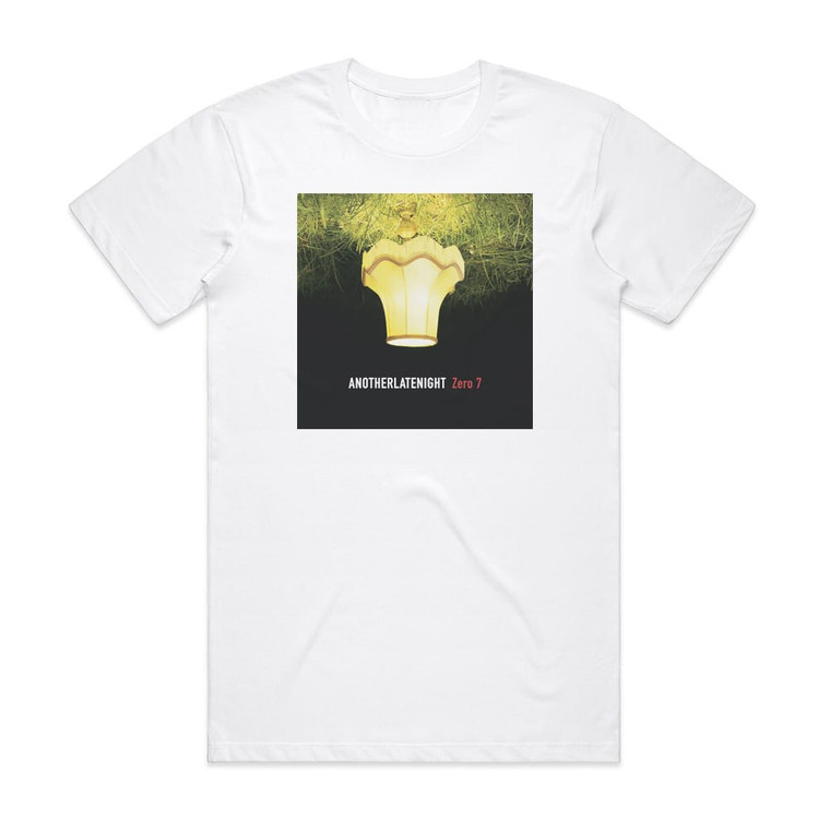 Zero 7 Anotherlatenight Zero 7 Album Cover T-Shirt White