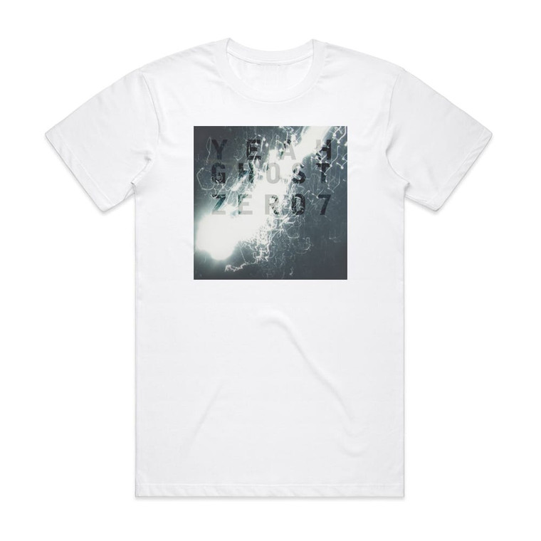 Zero 7 Yeah Ghost Album Cover T-Shirt White