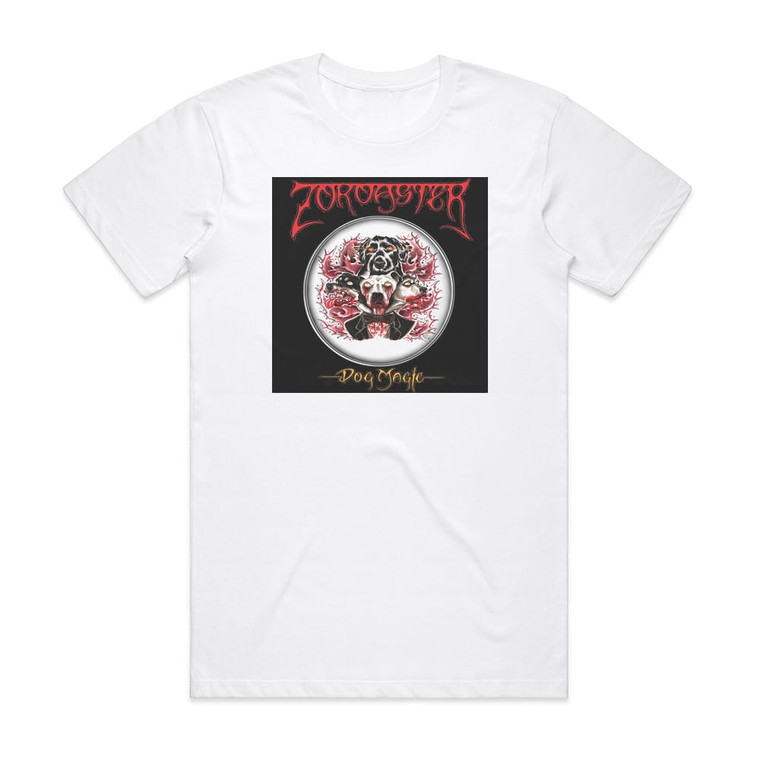 Zoroaster Dog Magic Album Cover T-Shirt White