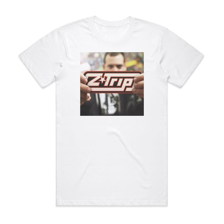 Z-Trip Shifting Gears Album Cover T-Shirt White