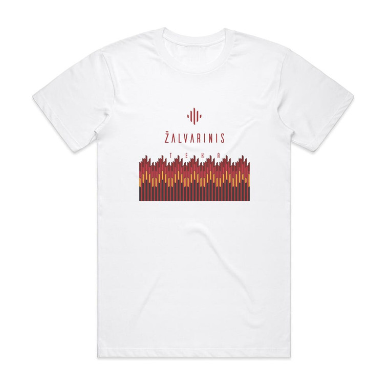 Zalvarinis Teka Album Cover T-Shirt White