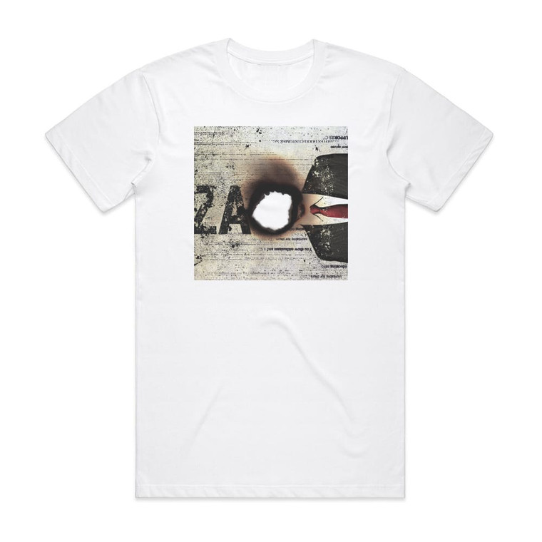 Zao Parade Of Chaos Album Cover T-Shirt White