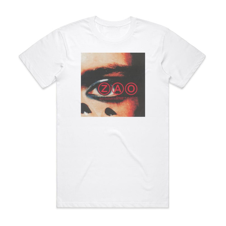 Zao Liberate Te Ex Inferis Album Cover T-Shirt White