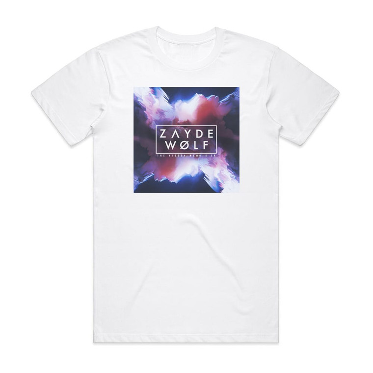 Zayde Wolf The Hidden Memoir Album Cover T-Shirt White