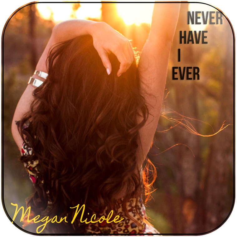 Megan Nicole Never Have I Ever Album Cover Sticker