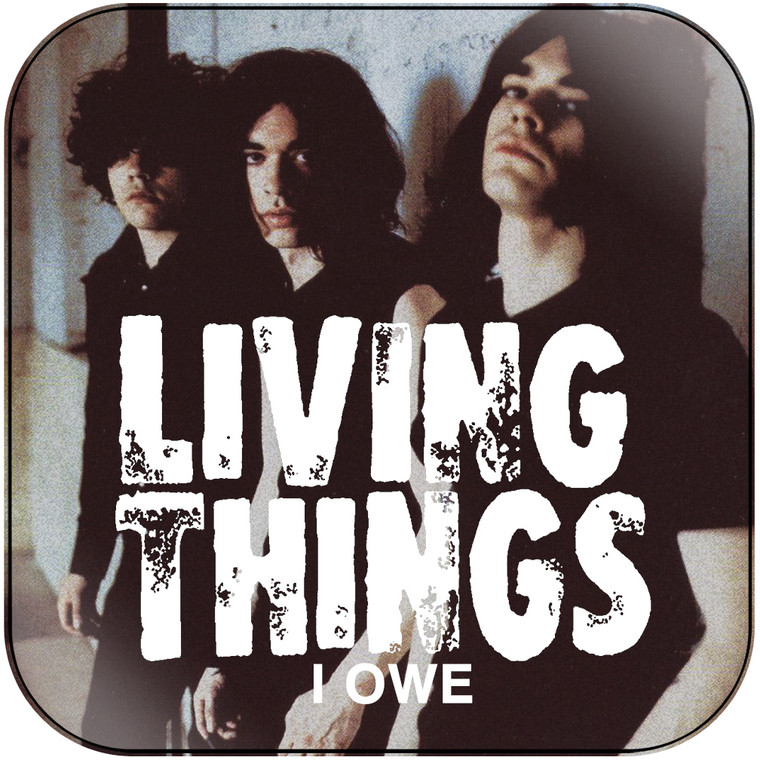 Living Things I Owe Album Cover Sticker
