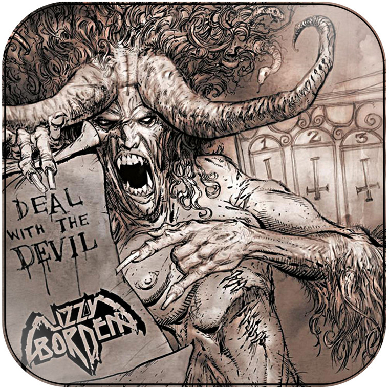 Lizzy Borden Deal With The Devil Album Cover Sticker