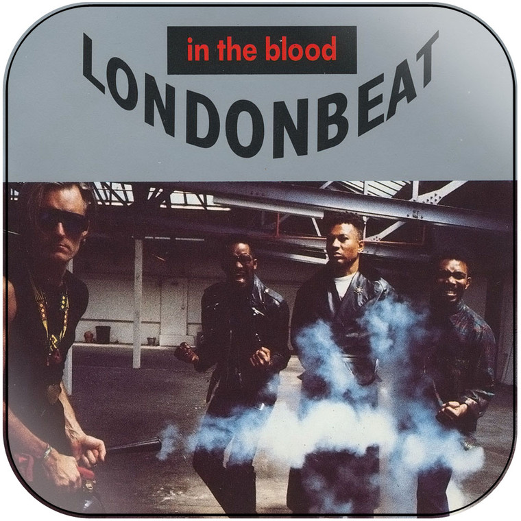 Londonbeat In The Blood Album Cover Sticker