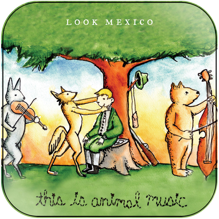 Look Mexico This Is Animal Music Album Cover Sticker