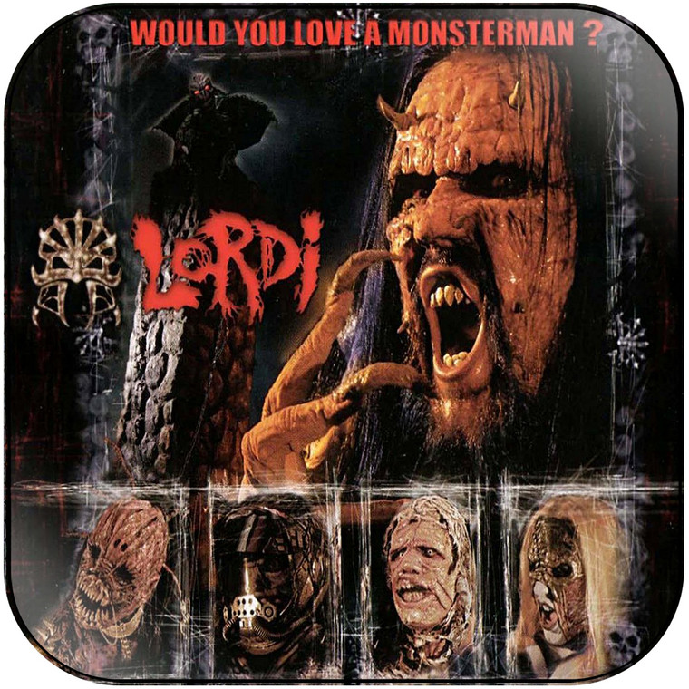 Lordi Would You Love A Monsterman Album Cover Sticker