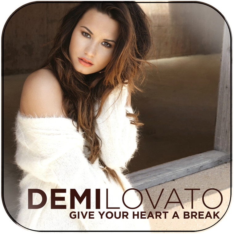 Demi Lovato Give Your Heart A Break-1 Album Cover Sticker