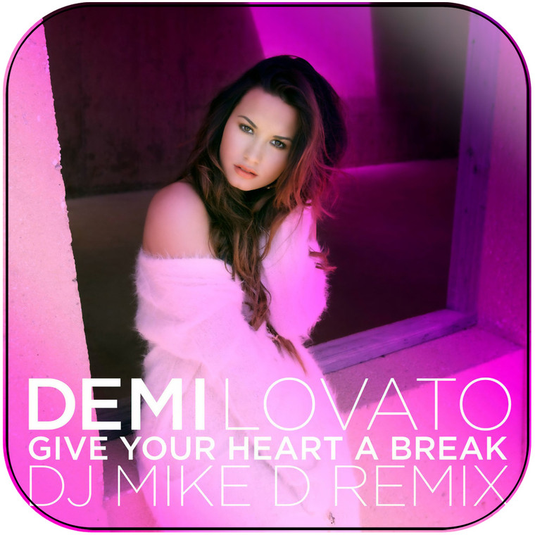 Demi Lovato Give Your Heart A Break-2 Album Cover Sticker