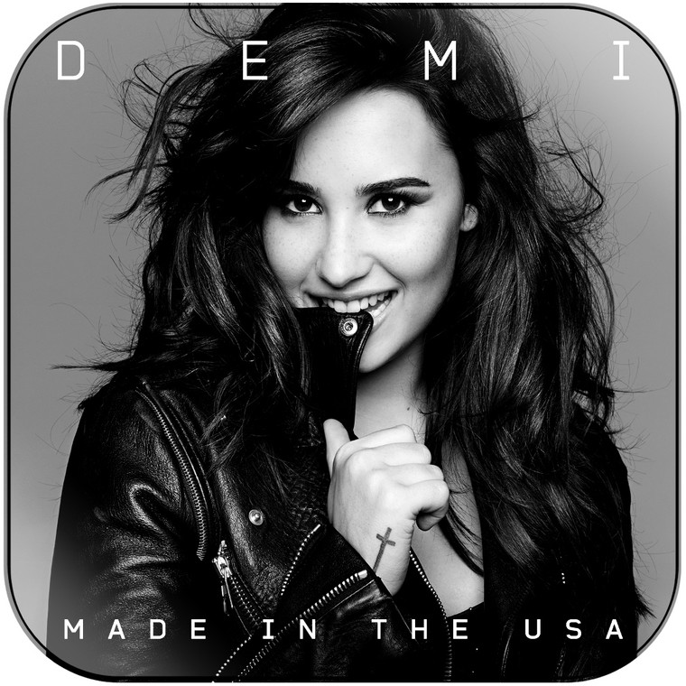 Demi Lovato Made In The Usa Album Cover Sticker