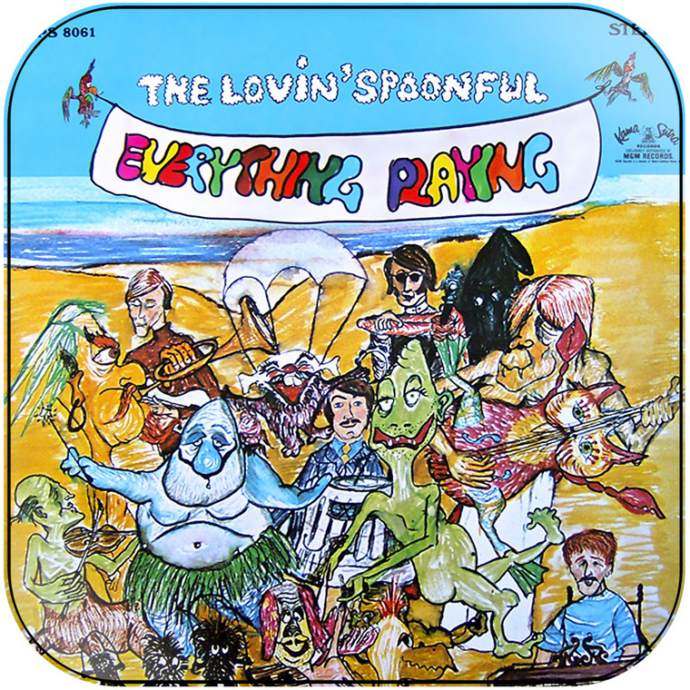The Lovin Spoonful Everything Playing Album Cover Sticker