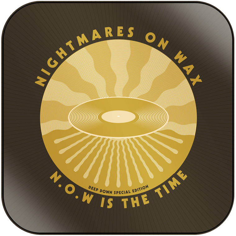 Nightmares on Wax Now Is The Time-1 Album Cover Sticker