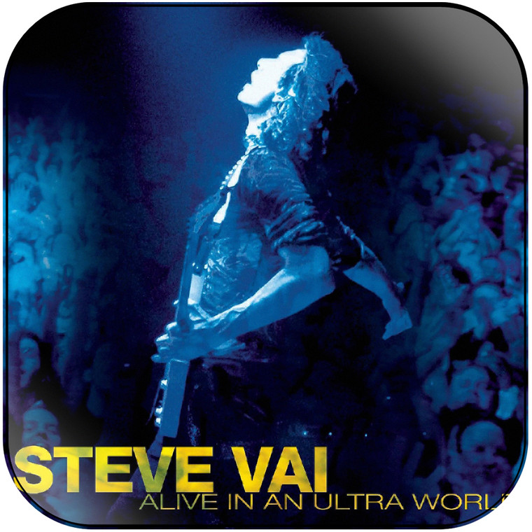 Steve Vai Alive In An Ultra World Album Cover Sticker