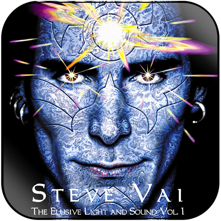 Steve Vai The Elusive Light And Sound Volume 1-2 Album Cover Sticker