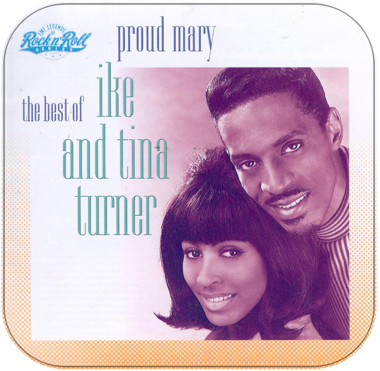 Ike and Tina Turner Proud Mary The Best of Ike and Tina Turner Album Cover Sticker