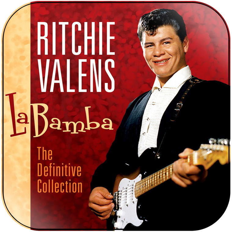 Ritchie Valens La Bamba The Definitive Collection Album Cover Sticker