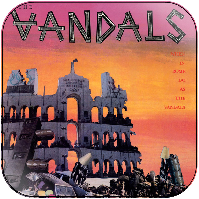 The Vandals When In Rome Do As The Vandals Album Cover Sticker