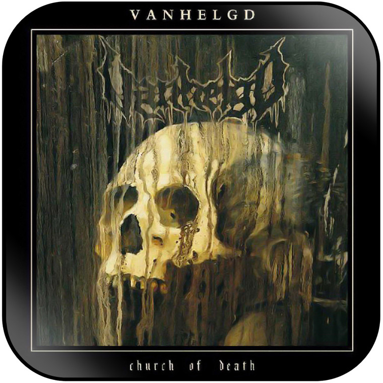 Vanhelgd Church Of Death Album Cover Sticker