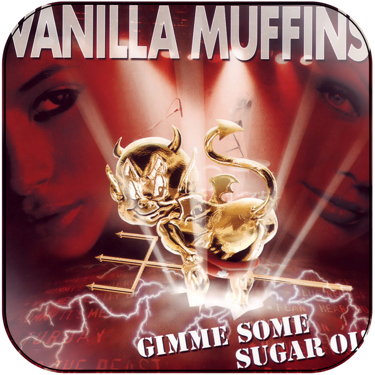 Vanilla Muffins Gimme Some Sugar Oi Album Cover Sticker