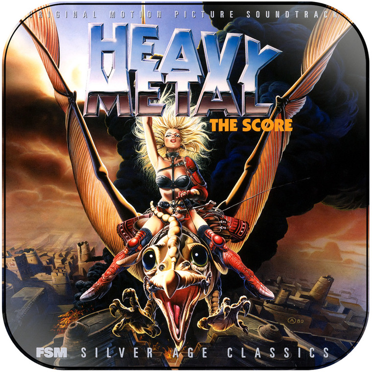 Various Artists Heavy Metal-2 Album Cover Sticker