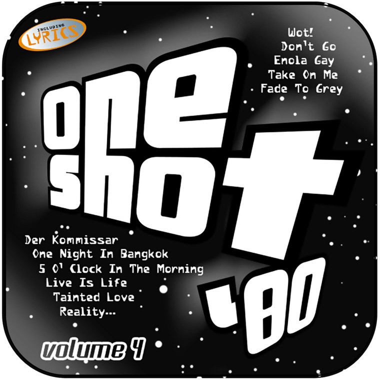 Various Artists One Shot 80 Volume 4 Album Cover Sticker