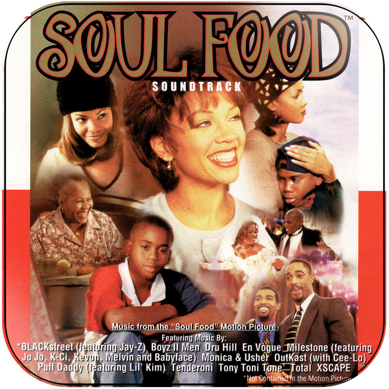 Various Artists Soul Food Album Cover Sticker