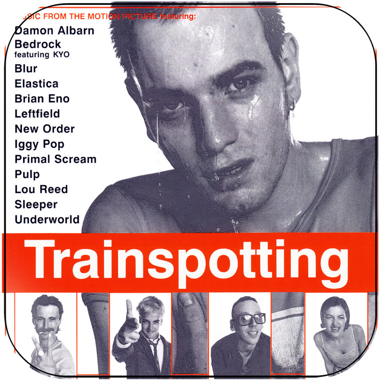Various Artists Trainspotting Album Cover Sticker