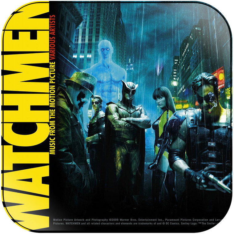 Various Artists Watchmen Music From The Motion Picture Album Cover Sticker