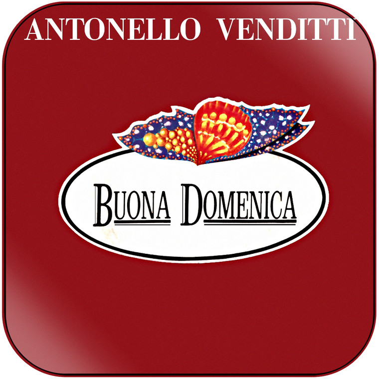 Antonello Venditti Buona Domenica Album Cover Sticker