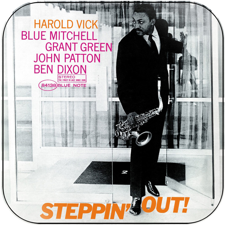 Harold Vick Steppin Out Album Cover Sticker