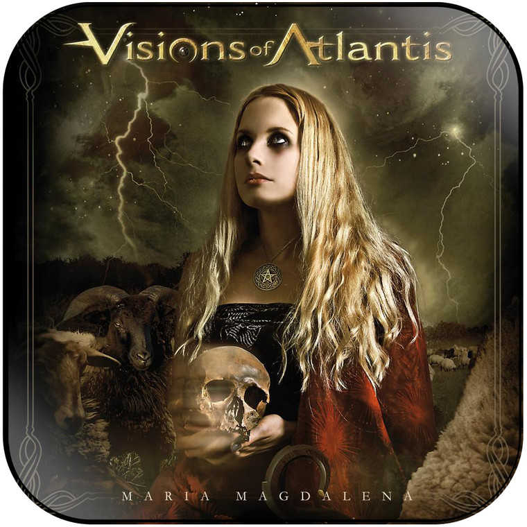 Visions of Atlantis Maria Magdalena Album Cover Sticker