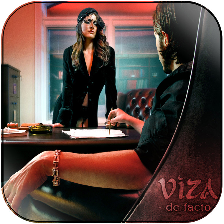 Viza De Facto Album Cover Sticker