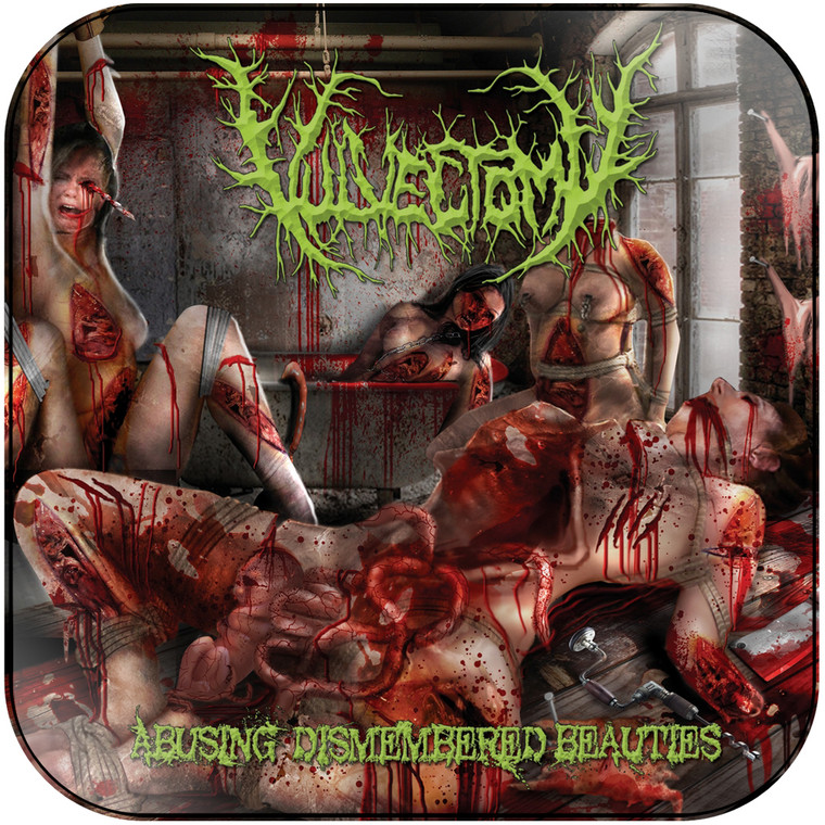 Vulvectomy Abusing Dismembered Beauties Album Cover Sticker