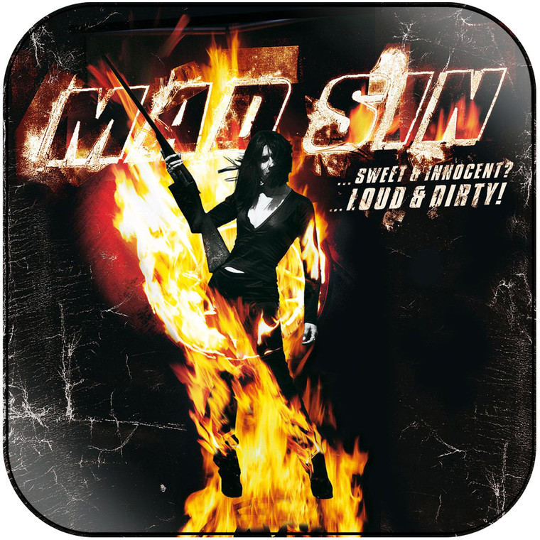 Mad Sin Sweet Innocent Loud Dirty Album Cover Sticker Mad Sin Sweet Innocent Loud Dirty Album Cover Sticker