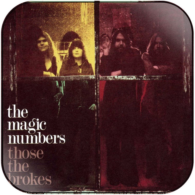 The Magic Numbers Those The Brokes Album Cover Sticker