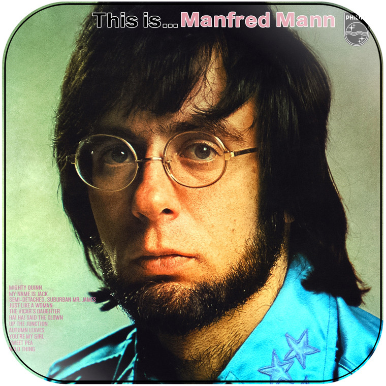 Manfred Mann This Is Manfred Mann Album Cover Sticker