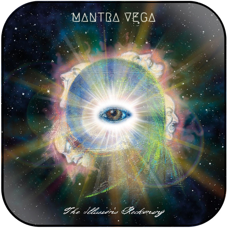 Mantra Vega The Illusions Reckoning Album Cover Sticker