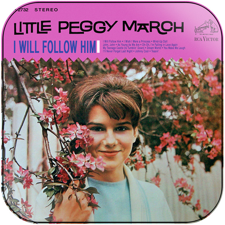 Peggy March I Will Follow Him Album Cover Sticker